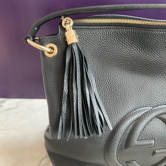 Sold Gorgeous Gucci Soho Tote black - Picture 3 of 16
